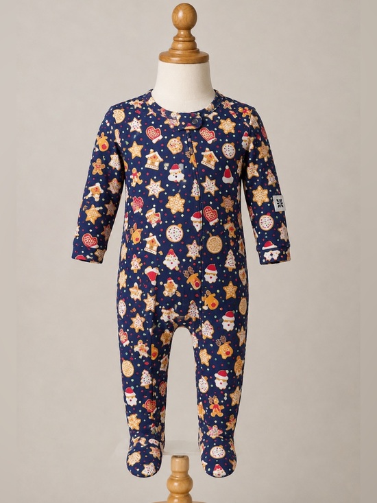Sweet Bamboo Other - Sweet bamboo holiday gingerbread infant sleeper​​​